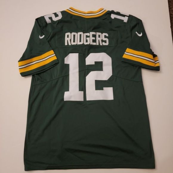 Nike NFL Players Green Bay Packers Rodgers On Field Jersey - Picture 8 of 11